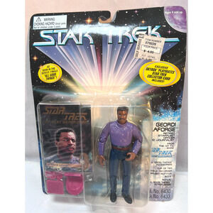 1995 Playmates - Star Trek: The Next Generation - Geordi Laforge Retired Officer